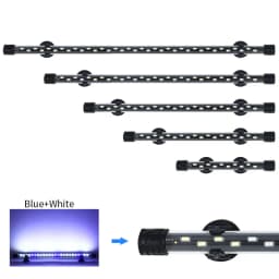 Waterproof Aquarium Lights Submersible Lights Fish Tank Light Underwater Blue/White LED Landscaping Decorative Lamp Light