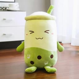 25-70cm Cartoon Fruit Bubble Tea Cup pillow stuffed soft Drink Apple Milk Tea back cushion fast food gifts for kids birthday