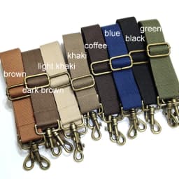 AIMIYOUNG Bag Straps Strong Hook Nylon Belt Men Shoulder Strap Handbag Briefcase Wide Long Belt Replacement Strap Bag Accessory
