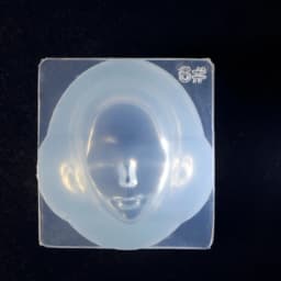 Human Face 3D Doll Epoxy Resin Mold Aromatherapy Plaster Silicone Mould DIY Crafts Ornaments Decoration Casting Tool