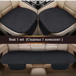 Car Seat Cover Front/Rear Flax/Linen Seat Cushion Protector Pad Black/Red/Beige/Grey/Coffee/Brown For Toyota Rav4 M5 X45