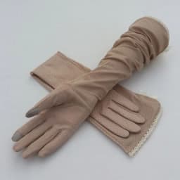 Summer half refers to cycling driving thin long ladies UV protection touch screen cotton sleeve sports fitness gloves B90