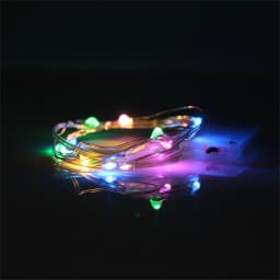 3 Modes Waterproof LED Mirco Wire String Fairy Lights Battery Power гирлянда Warm White Garland For christmas Party Decoration