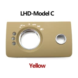 Car Interior Accessories Head Lamp Headlight Switch Button Cover Trim For Mercedes Benz W164 ML GL 300 350 450 500 2005-2011