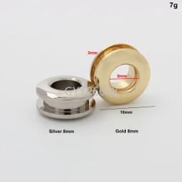 10-30-100pcs 6 colors 5-8-10-11mm inner polished eyelets for lady handbag decoration accessories chain purse hardware