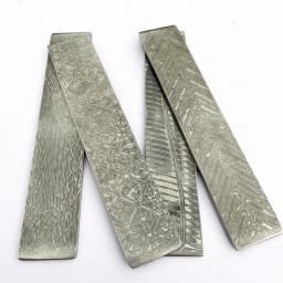 New Pattern VG10 Sandwich Damascus Steel for DIY Exquisite Knife Making Stainless Steel Knife Blade Blank Has Been HeatTreatment