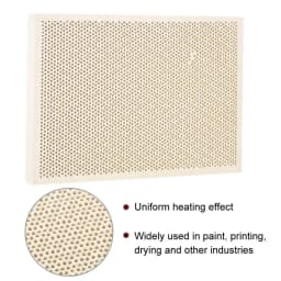 1PC Ceramic Soldering Board Jewelry Heating for Paint Printing Drying Jewelry Casting Making Processing Tool 135 * 95 * 13mm