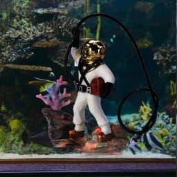 Resin Home Aquarium Ornament Wreck Sunk Ship Aquarium Ornament Sailing Boat Destroyer Fish Tank Tank Aquarium Decoration