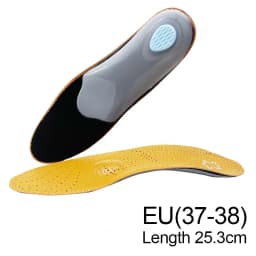 Orthotic Insole For Flat Feet Arch Support Orthopedic Leather Shoes Sole For Men Women O/X Leg Corrected Insoles