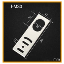 Cloweit Approach Sensor Metal Bracket Install Proximity/Photoelectric Switches Standard Full Series E3Z E3JK TL/PS M8/12/18/30