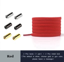 Flat No Tie Shoe laces Black White Shoelaces for Sneakers Elastic Laces without ties Kids Adult Quick lace for Shoes Rubber Band