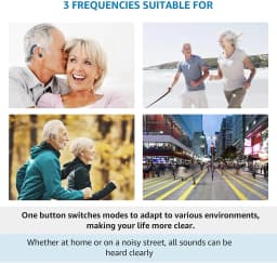 2025 Best Mini Rechargeable Audifonos BTE Hearing Aids Adjustable Tone Sound Amplifier Portable Deaf Elderly digital Hearing Aid