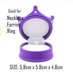 16 Style Lovely Cute Packaging Gift Jewelry Box Trinket Velvet Ring Earring Necklace Wedding Storage Display Holder Wholesale