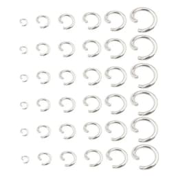 200pcs 4 5 6 7 8 9 10mm Open Jump Rings Split Rings Connectors For Diy Jewelry Finding Making Accessories Wholesale Supplies