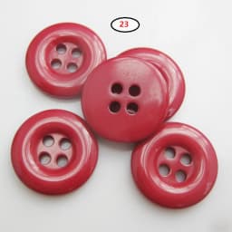 NBNNEG 30Pcs Multicolors 18MM Round Buttons Resin Decorative Scrapbooking Botoes Tailor Garment Sewing Accessory