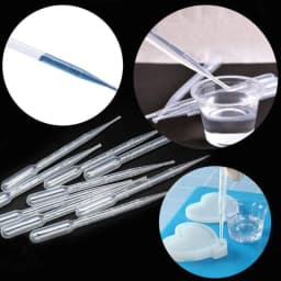 66Pcs Crystal Epoxy Resin Mold Kit DIY Crafts Jewelry Making Tools with Silicone Measuring Cup Mixing Cups Tweezer