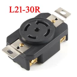 America NEMA 20A 30A Industry Twist Lock Power Socket L14-30R 6-30R 18-30R 19-30R 21-30R L5-30R 20R US Wiring Connector Outlet
