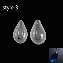 1pcs Silicon Casting Mold For UV Resin Necklace Pendant Epoxy Resin For DIY Jewelry Finding Making Tools Supplies Accessories