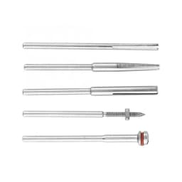5pcs Sanding Paper Clamp Bar Sandpaper Split Rod Holder Clip Bar Jewelry Making Grinding Polishing Tool Set Jeweler Tools