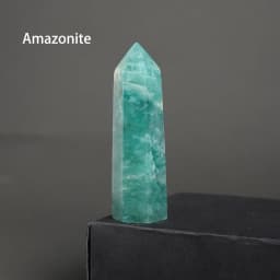 7-8cm Natural Crystal Point Quartz Rainbow Wand Crystal Column Rose Quartz Rock Mineral Specimen Home Decor Reiki Healing stone