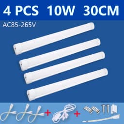 Led Bar Light Profile 10W 20W Led Strip T5 Tube Kitchen Indoor Lighting 30cm 50cm Wall Lamp Lights for Kitchen Cabinet AC85-265V