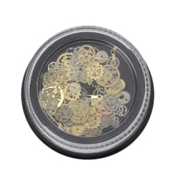 1 Box DIY Mixed Steampunk Watch Gear Cogs Watch Findings for Crafting Jewelry Making Mold Fillings Nail Art Accessory