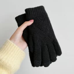 Touch Screen Cashmere Gloves for Women Men Winter Warm Thermal Knitted Double-Layer Thickened Windproof Cold-proof Woolen Gloves