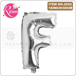 16 Inch Silver Alphabet Number Letters Balloons Birthday Party Decorations Kids Foil Balloon New Year Party Wedding Decoration