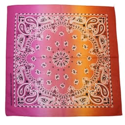 Skull Bandana Square Scarf 100% Cotton Square Handkerchief Hip Hop Sport Paisley Bicycle Head Scarf Woman Scarves For Neck