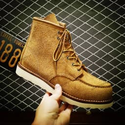 YQF875 Red Tornado Size 35-52 Super Quality Genuine Cowhide Leather Handmade Goodyear Biker Boots Special Colours Custom Made