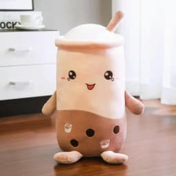 25-70cm Cartoon Fruit Bubble Tea Cup pillow stuffed soft Drink Apple Milk Tea back cushion fast food gifts for kids birthday