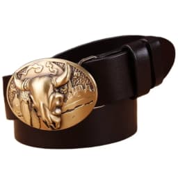 red 2020 solid brass buckle high quality camel belts for men leaf cow 3.8 cm wide strap girdle full grain 100% genuine leather