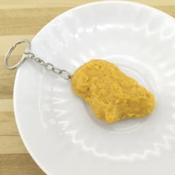 Simulation Model Keychain French Fries Chicken Nuggets Keychain Fried Legs Food Pendant Party Promotional Gift