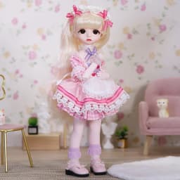 DBS DREAM FAIRY Doll 1/6 BJD Name by Magic Angel Mechanical Joint Body With Makeup Including Scalp Eyes Clothes Girls SD