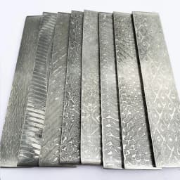 New Pattern VG10 Sandwich Damascus Steel for DIY Exquisite Knife Making Stainless Steel Knife Blade Blank Has Been HeatTreatment