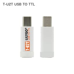 LILYGO® TTGO T-U2T USB To TTL Automatic Downloader CH9102 Programmer Adapter Serial Development Board Open Source Module