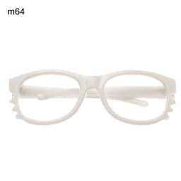 Colorful Mini Round Frame Glasses Eyewear Clear Lens Candy Color Eyeglasses Style For Bjd Blythe Plush Doll Accessory Gift
