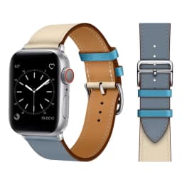 Leather strap For Apple watch band 44mm 45mm 49mm 41mm 40mm Accessorie wristband correa bracelet iWatch series 9 7 8 SE ultra 2
