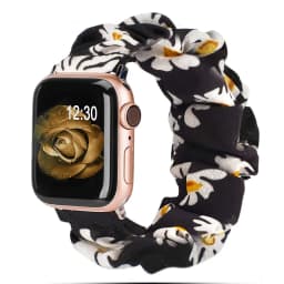 Strap For Apple watch band 40mm 44mm 42mm 38mm 42mm Elastic Nylon bracelet Scrunchie Solo Loop correa iWatch series 6 se 5 4 3