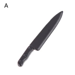 1:12 Dollhouse Miniatures Metal Knife Model Mini Kitchen Accessories Toys