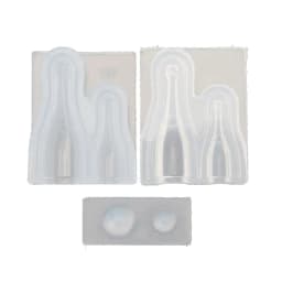 1 Set Real Mini Milk Bottle Goblet Cup Silicone Mold Epoxy Resin Molds Jewelry Tools