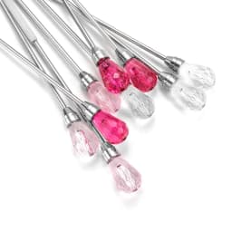 3Pcs/Set Muddler Poke Needle Spoon Tool Set for Beads Professional Silicone UV Resin Mold Epoxy Jewelry Making Nail Art Tools