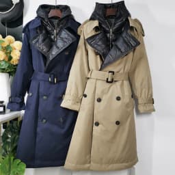 2025 High Quality Trench Jacket Winter Women's Hooded White Duck Down Jacket Thick Warm Long Down Parka Windbreak Coat With Belt