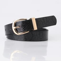 Trend new Ladies Belt snake pattern PU leather Pin buckel Belt Fashion simple jeans belt wind Women's Belt