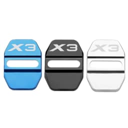 4pcs Car Door Lock Covers Protective Case for BMW X1 F48 X3 G01 X4 G02 X5 F15 X6 F16 G05 G06 F49 Accessories 2018 2019 2020 2021