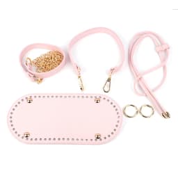 1Set Handmade Handbag Bag Set Leather Bag Bottoms With Hardware Package Accessories HandBag Shloulder Straps DIY Women Backpack