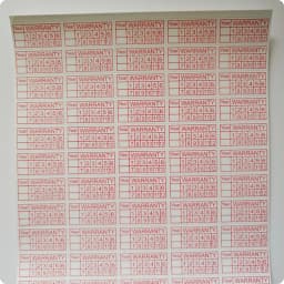 Universal Rectangle 20*10mm 200 PCS/Lot Laptop/Pad Warranty Sticker Destructive Fragile Seal Label
