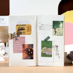 50 Sheets Rose Decorative Stickers Landscape Scrapbooking Diary Album Stationery Painting Stick Labels