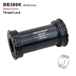 MTB Road Bike Bottom Brackets BB30 BSA30 PF30 BB386 46/42x22 24 30mm Sealed Bearing Mountain Bicycle BB Sets Central Axis