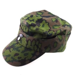 WW2 WWII German M43 Spring Autumn Oakleaf Plane Tree Camouflage Cotton Cap Hat Size EU 57 58 59 60 61 62